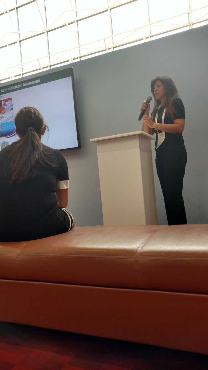 LeilaCasella's tweet photo. Thank you #asmicrobe2018 for such a great conference and the opportunity to present my work on Acinetobacter baumanni. https://t.co/WavtDIN4vi