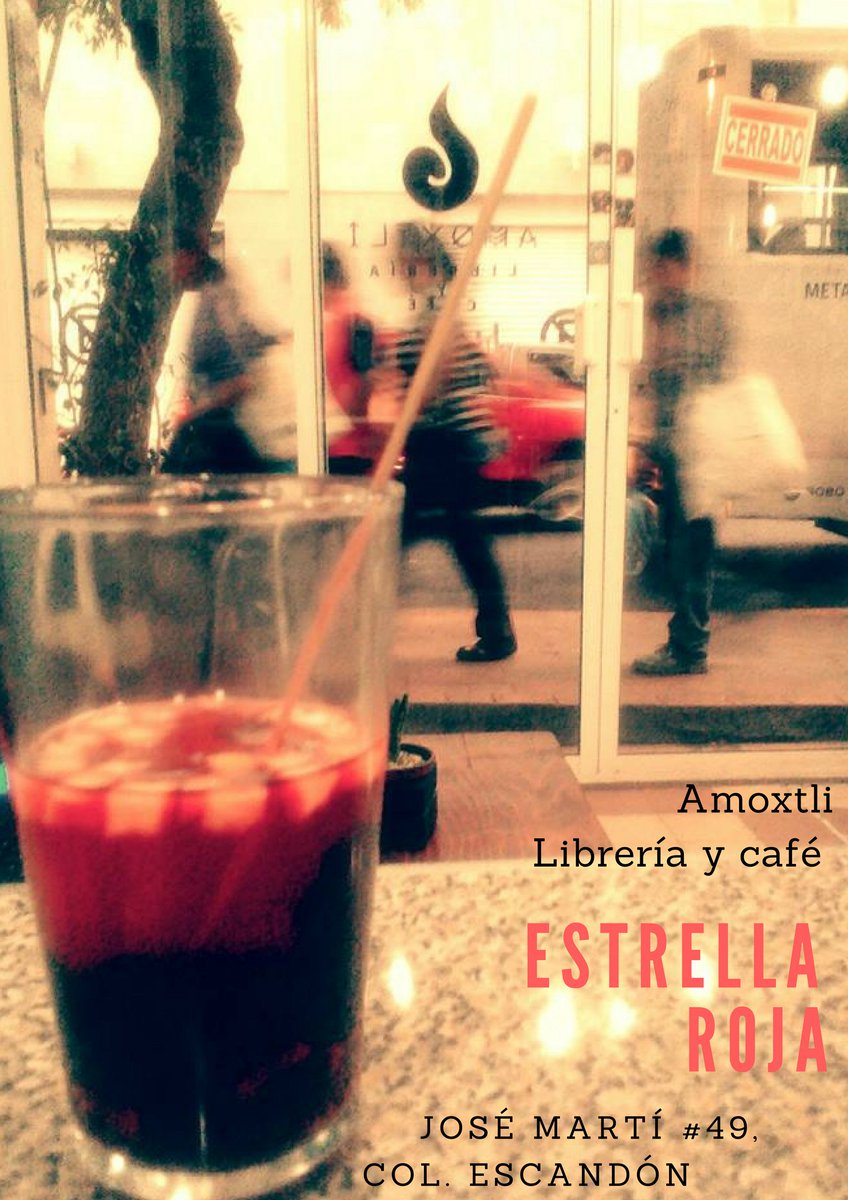 amoxtli2's tweet photo. ¡Ven a disfrutar nuestra nueva bebida!

(Redoble de tambores)... ¡ESTRELLA ROJA!

Foto: Jessica Ruezga Morales https://t.co/3BTRYnhXDw
