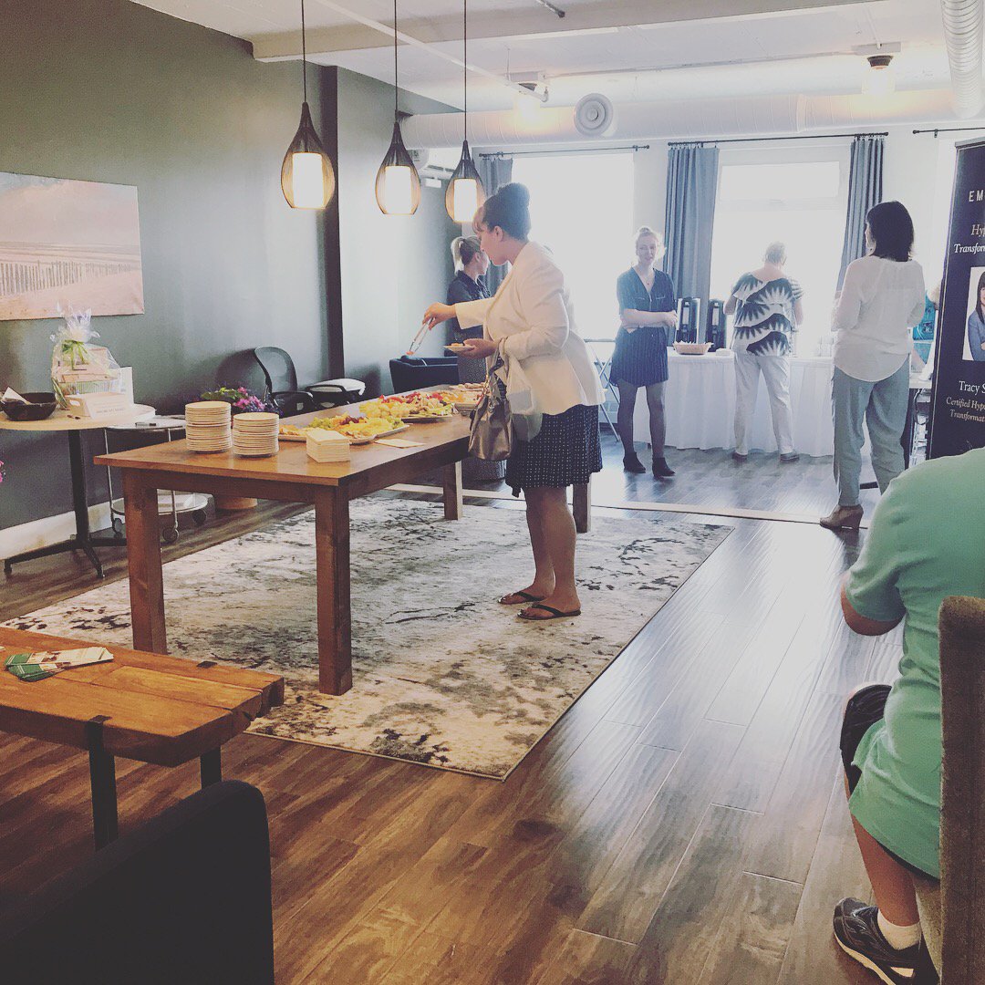 manyhatshalifax's tweet photo. Many Hats would like to thank everyone who came to our Open House event on Saturday! We are so proud of the new renovations and our new coworking space! Now our Coworking Members can enjoy our beautiful view. 😎☀️🙏 #manyhatsworkspace #coworkinginstyle #thankyou #openhouse https://t.co/g8fYUV7nhy