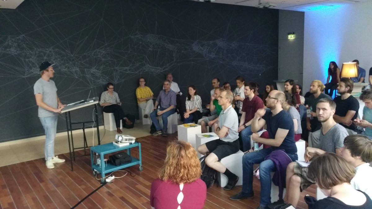 Full house at the #impactmeetup at <a href="/hiig_berlin/">HIIG Berlin</a> and <a href="/eitl_blog/">Elephant in the Lab</a>. Looking forward to inspiring talks!