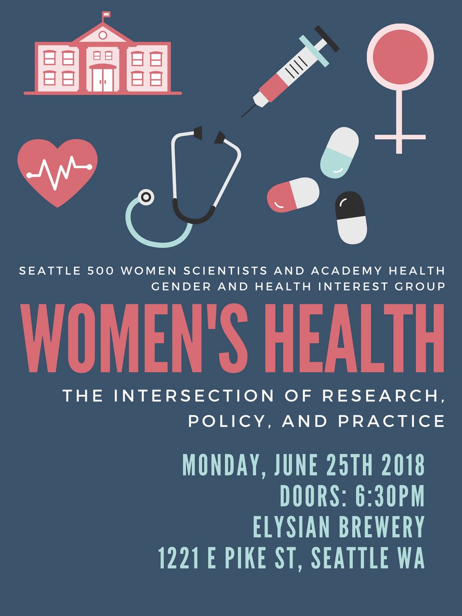 Sea500WomenSci's tweet photo. Interested in women’s health? Attending #ARM18 or part of #AHGenderIG? Join us and meet women’s health researchers, practitioners, & policy makers. Speakers include @SlatterVandana & Julia Kohn from @PPFA. https://t.co/KaiQJJCKP6