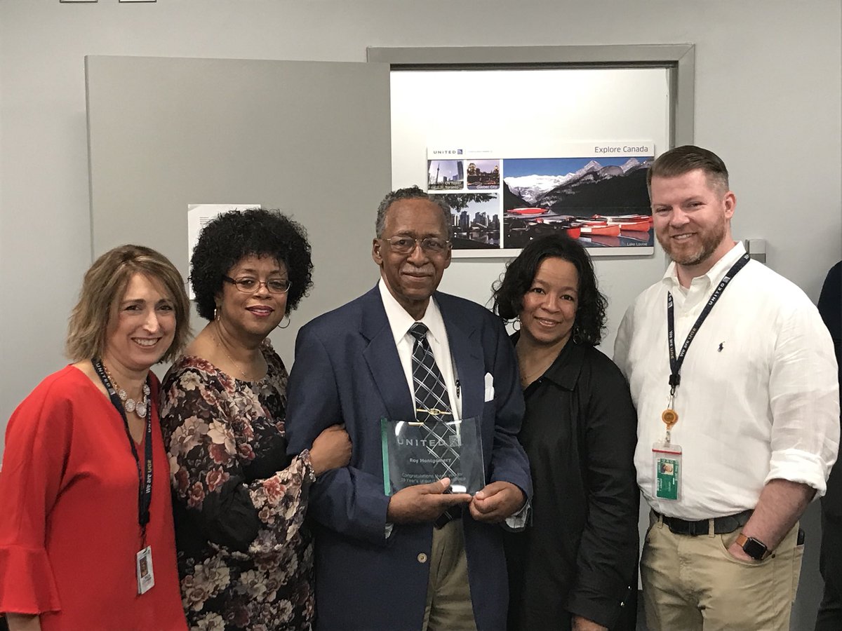 Congrats on your retirement and thank you for your service to United and UGE, Roy. You’ll be missed at ORD! @kbbrown86united @jeremylehew @lynda_coffman @weareunited #weareUGE