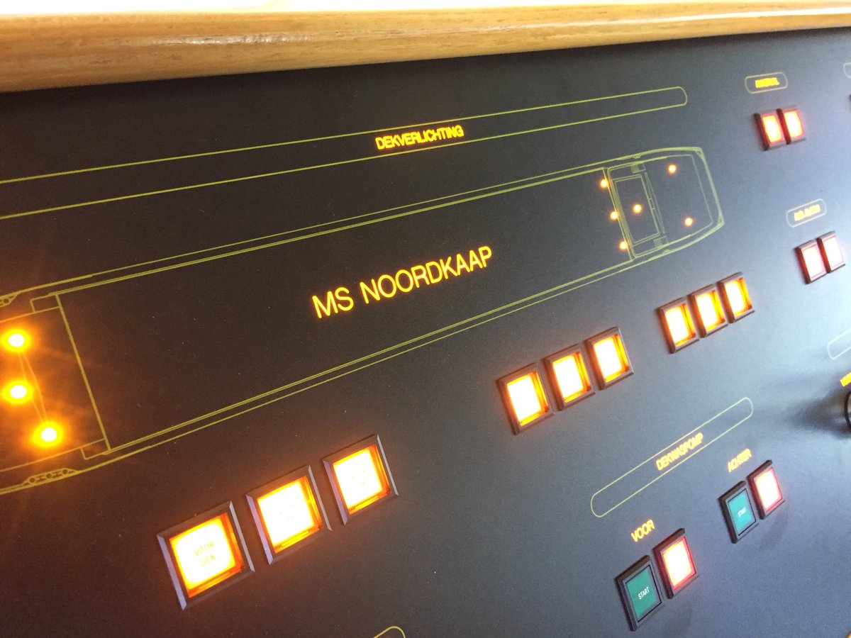 ConnectMaritiem's tweet photo. MS Noordkaap is voorzien van nieuwe storingsvrije techniek. Oude knoppen onder folie met zeer gevoelige elektronica is verwijderd. Goede vaart gewenst! #binnenvaart #TechniekNL #Elektro #MooiWerk https://t.co/zyi1fXohvI