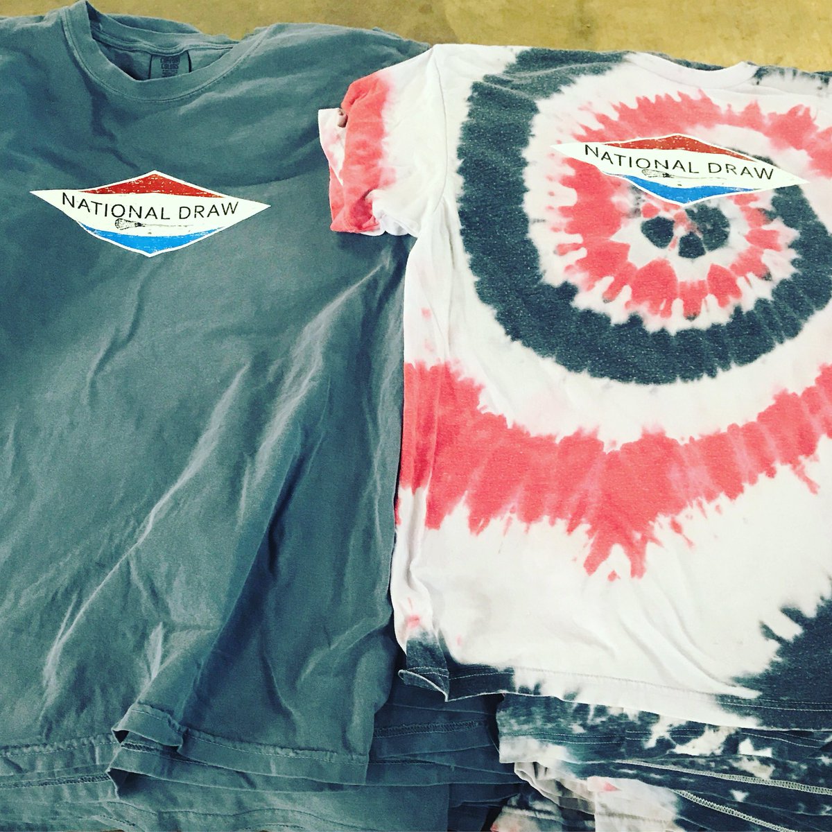 approachsports's tweet photo. Hot off the presses! #nationalDraw gear ready to roll for this weekend!! #synapsesports #sneakpeek #nationaldraw2018 https://t.co/L98XR4rQj1
