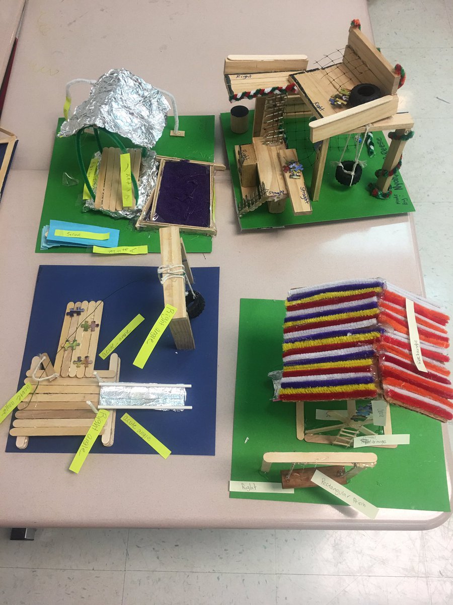 tcrouch12's tweet photo. Ss used STEM to design and create playgrounds. Making these last few days count!! #futureengineers #lcps18 #waterfordES #lcpsSTEM https://t.co/wDpSTMGDoX