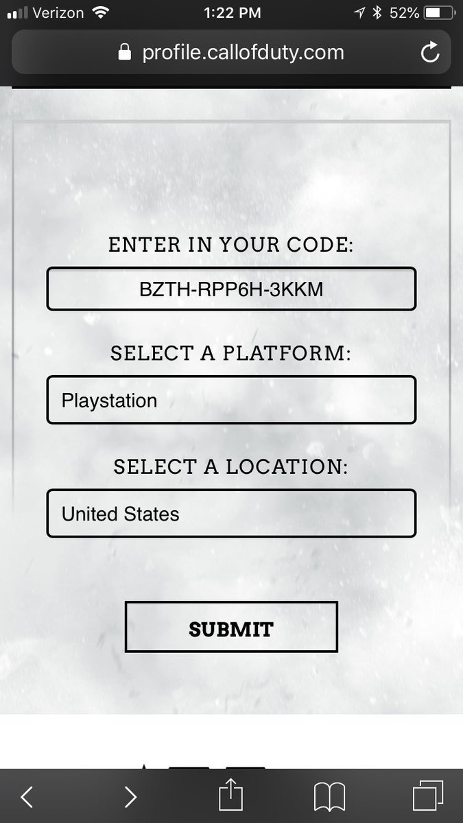 PoppaCG's tweet photo. @GloryUS__ thanks for the beta BO4 beta code. @EsportsWB #WeRWild https://t.co/giNrjnISqt