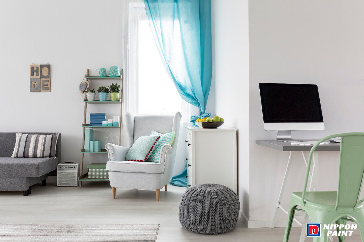 NipponIndia's tweet photo. If your space is small, choose a light color palette to paint the walls and for curtains. Add rugs or carpets with textures, that bring warmth into your living space. #SmallSpaceTips https://t.co/iRpeqZipSN