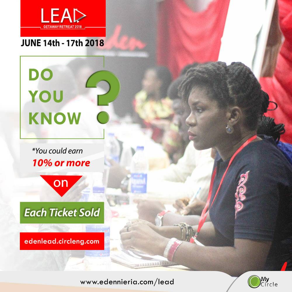 OluwaseunMatt's tweet photo. Ask me for details...

#Lead
#EdenNigeria
#Getaway
#Retreat https://t.co/lt8jlAvZmh