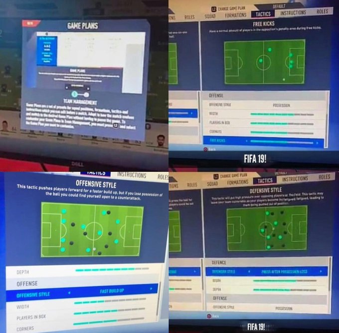 Fifa19 細かい戦術設定が可能になる フィニッシュタイミングシステムの続報 Kuma16 スクショ メモ帳 置き場