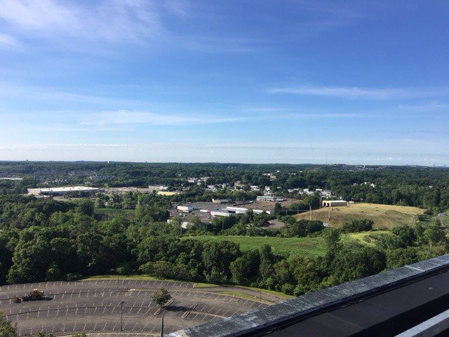 nespintech's tweet photo. As Keith Urban's song says: "Blue looks good on the sky". We thought so too from Kevin's Pics while performing #vibrationanalysis to troublshoot a problem with a #cooling tower in Danvers, MA on Saturday. #maintenance #reliability #spintech https://t.co/Ohgrr6tlq2