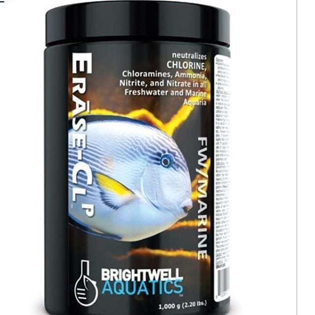Brightwell_Aqua's tweet image. How do you condition your water to remove Chlorine? Erase CL comes in both liquid and powder form. Removes chloramines, chlorine, ammonia, and nitrites present in tap water and/or 
aquarium water.

May be used to neutralize iodine in the event of an aqua… ift.tt/2sQnj4B
