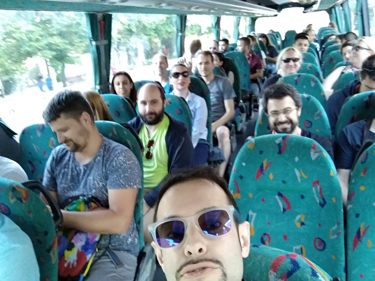 dev_bcn's tweet image. On our way to the #networkingParty Remember to enjoy and have fun while meeting other developers from all over the places! #jbcn18networking 😎