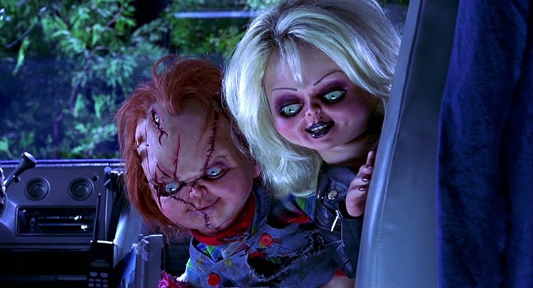 PodSlash's tweet image. It’s about to get weird! Check with us later in the week (or possibly early next week because of schedules) for our Bride of Chucky episode! Who’s ready?! #chucky #brideofchucky #horror #horrormovies #podcast #podslash