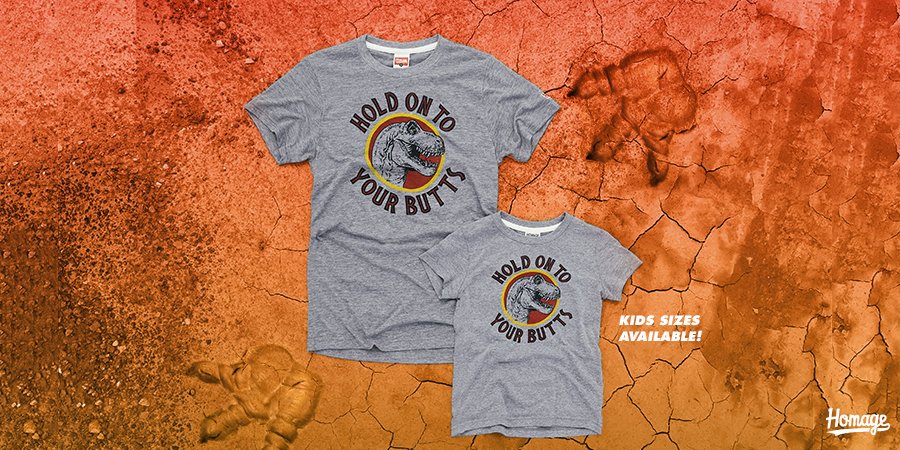 HOMAGE's tweet photo. Hold on to your butts and RT for a chance to win this tee and it might just uh... find a way to your doorstep. 5 of you clever girls and boys selected at random to win!

https://t.co/13RI6WtZqZ https://t.co/Dn96DPzW3e