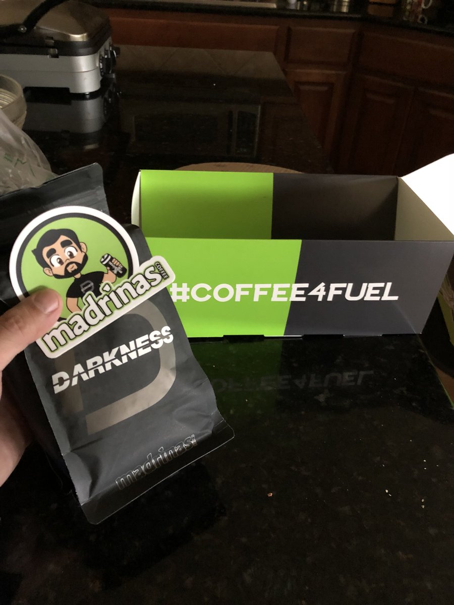 GWA1st's tweet photo. @Darkness429 @Madrinas my mornings are about to get a proper extra boost #coffee4fuel #madrinas #darkness429 #isitmorningyet https://t.co/oHc386lsxc