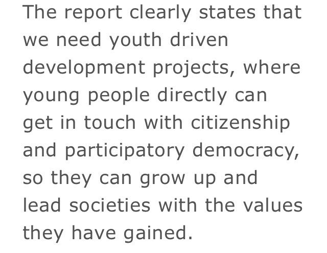“Youth empowerment and focus on international solidarity is essential to achieve our Sustainable Development Goals.” 

A great #TeachSDGs blog by <a href="/SimonseTobias/">Tobias Simonsen</a>. teachsdgs.org/blog/achieving…