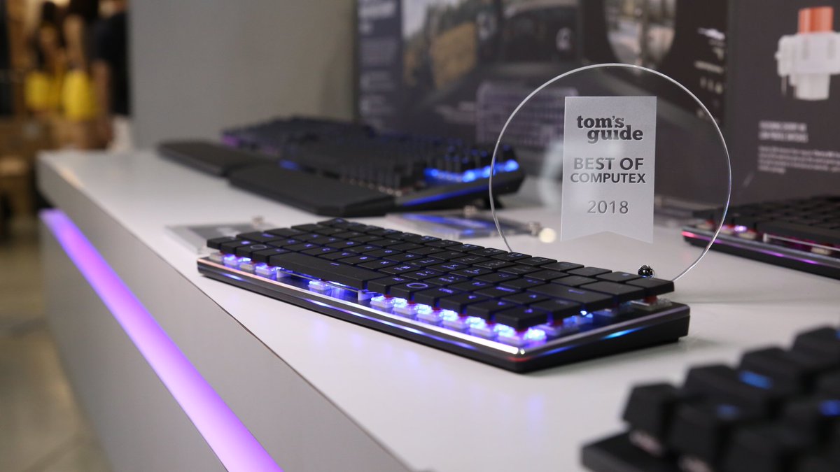CoolerMasterEXP's tweet photo. Huge thanks to tom's HARDWARE for the Best Of Computex 2018 awards! #CMcomputex2018 #computex2018 https://t.co/grlXyT94hb
Best Keyboard: CM Low Profile SK620
Best Mouse: CM MM830
Best Cooling: CM TEC-Hydro Cooling
Best Power Supply: CM XG Gold 750 https://t.co/YEsZnGCOXM