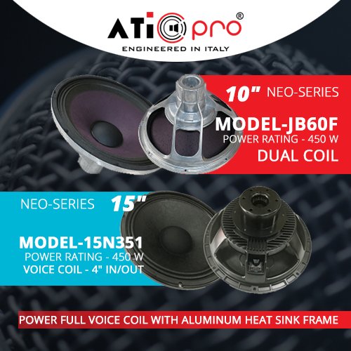 ati pro speaker 15 inch 400 watt price