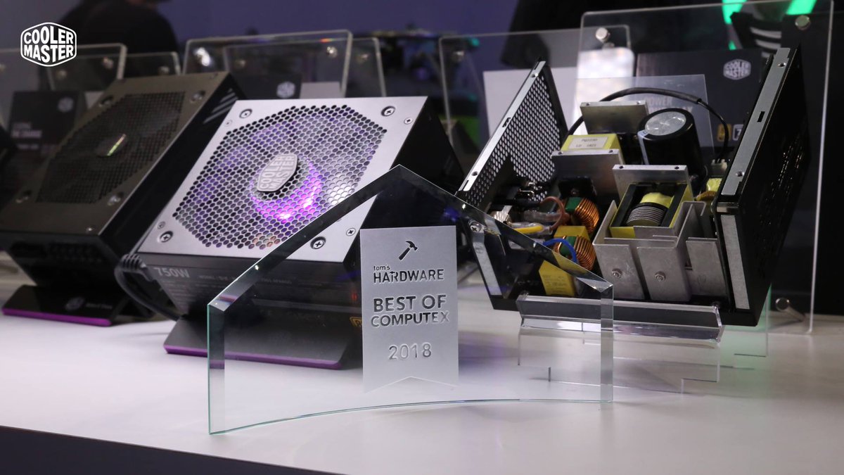 CoolerMasterEXP's tweet photo. Huge thanks to tom's HARDWARE for the Best Of Computex 2018 awards! #CMcomputex2018 #computex2018 https://t.co/grlXyT94hb
Best Keyboard: CM Low Profile SK620
Best Mouse: CM MM830
Best Cooling: CM TEC-Hydro Cooling
Best Power Supply: CM XG Gold 750 https://t.co/YEsZnGCOXM