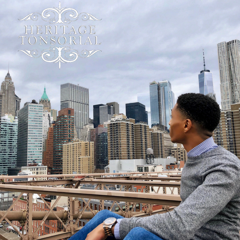 HeritageTo's tweet photo. The haircuts dreams are made of 😏 ☁️Here at Heritage Tonsorial, we're always dreaming up looks for our clients. Who's ready for something new? Call us today to schedule a sitting: 
1 (718) 857-2887
#Style #Barber #Art https://t.co/e0zfGN6Coh