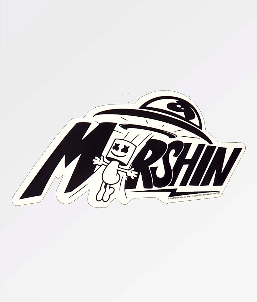 MarshinCo's tweet photo. New Marshin stickers available at @zumiez! https://t.co/Otw2QAhJ1l