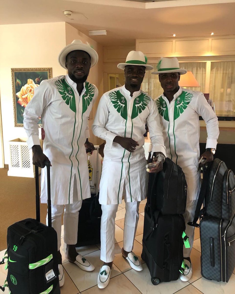 ErikCarlsson's tweet photo. Ge världens alla modepris till personen som ligger bakom Nigerias VM-kollektion 🇳🇬 https://t.co/c6tpT7FDX6