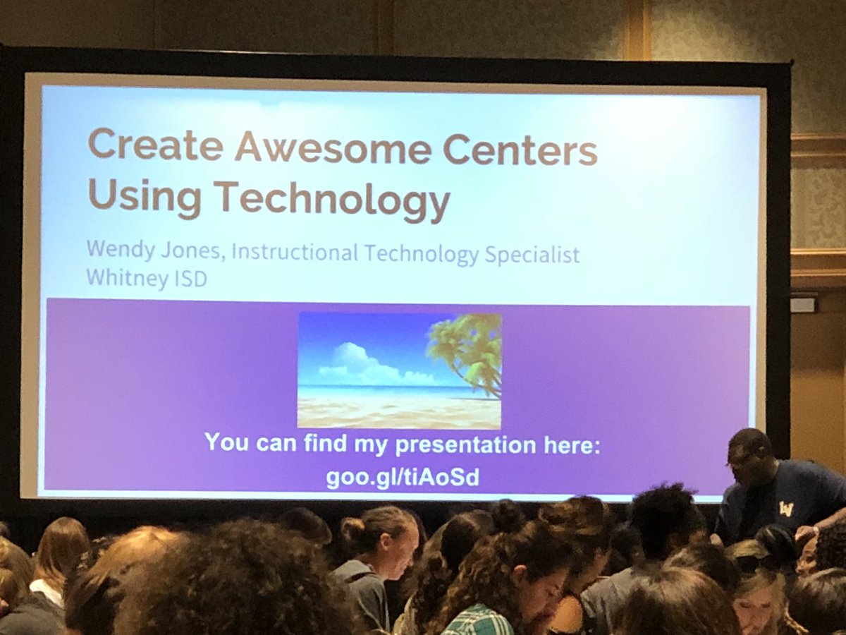 tish_willis's tweet photo. #summerlearning ๐ป๐ฑ๐ฅ Getting my tech on! #TCEASummerConference https://t.co/IaQYxbvzmu