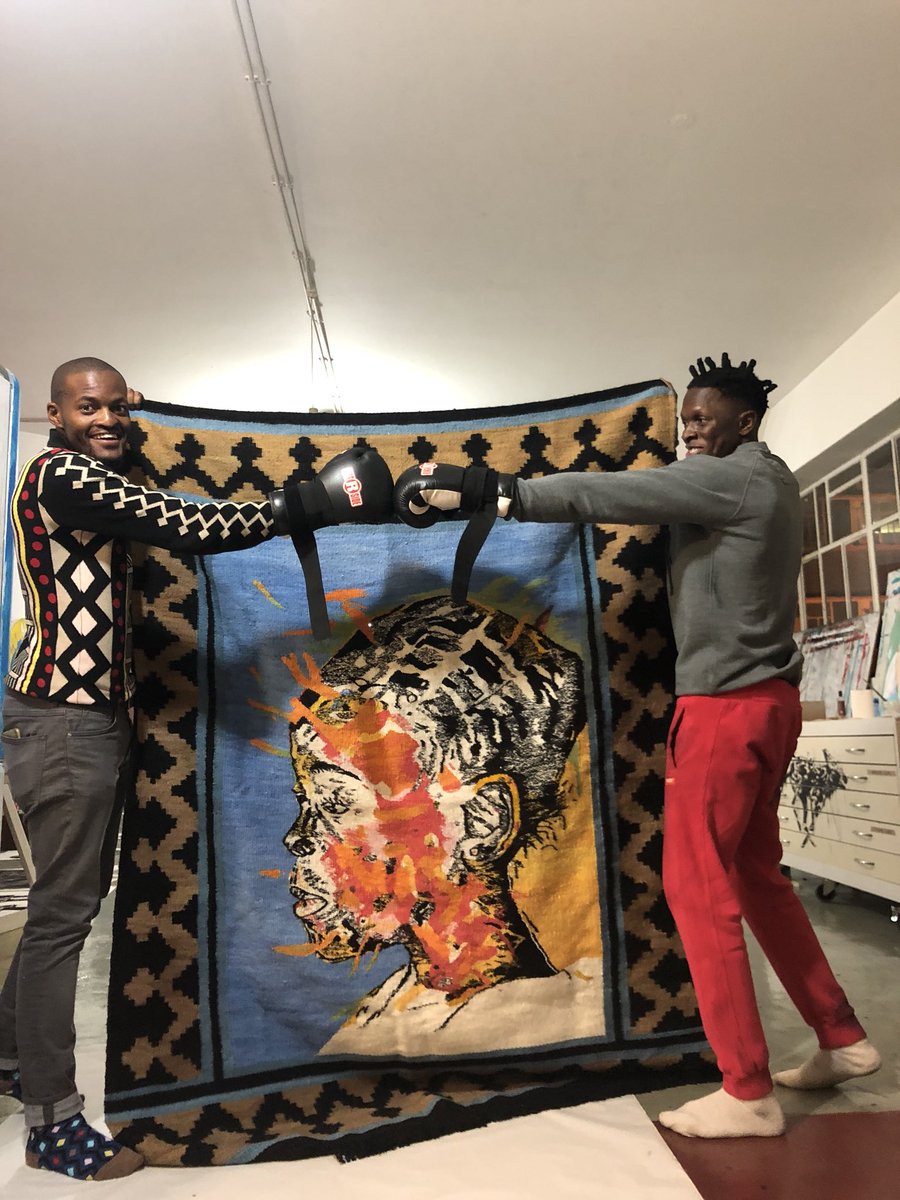 A #MAXHOSA x <a href="/nelsonmakamo/">nelsonletsholomakamo</a> tapestry collaboration.