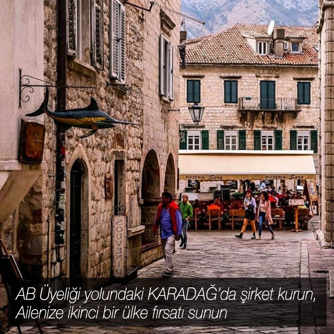 Avrupa'nın gözde tatil ülkesi Karadağ AB Üyesi yolunda. Karadağ'ın vergi avantajlarını şirketiniz için bir fırsat olarak kullanabilirsiniz. 
#karadağ #montenegro #budva #podgorica #yurtdışıyaşam #tivat #kotor #abüyeliği #vizesizseyahat #vergiavantajı