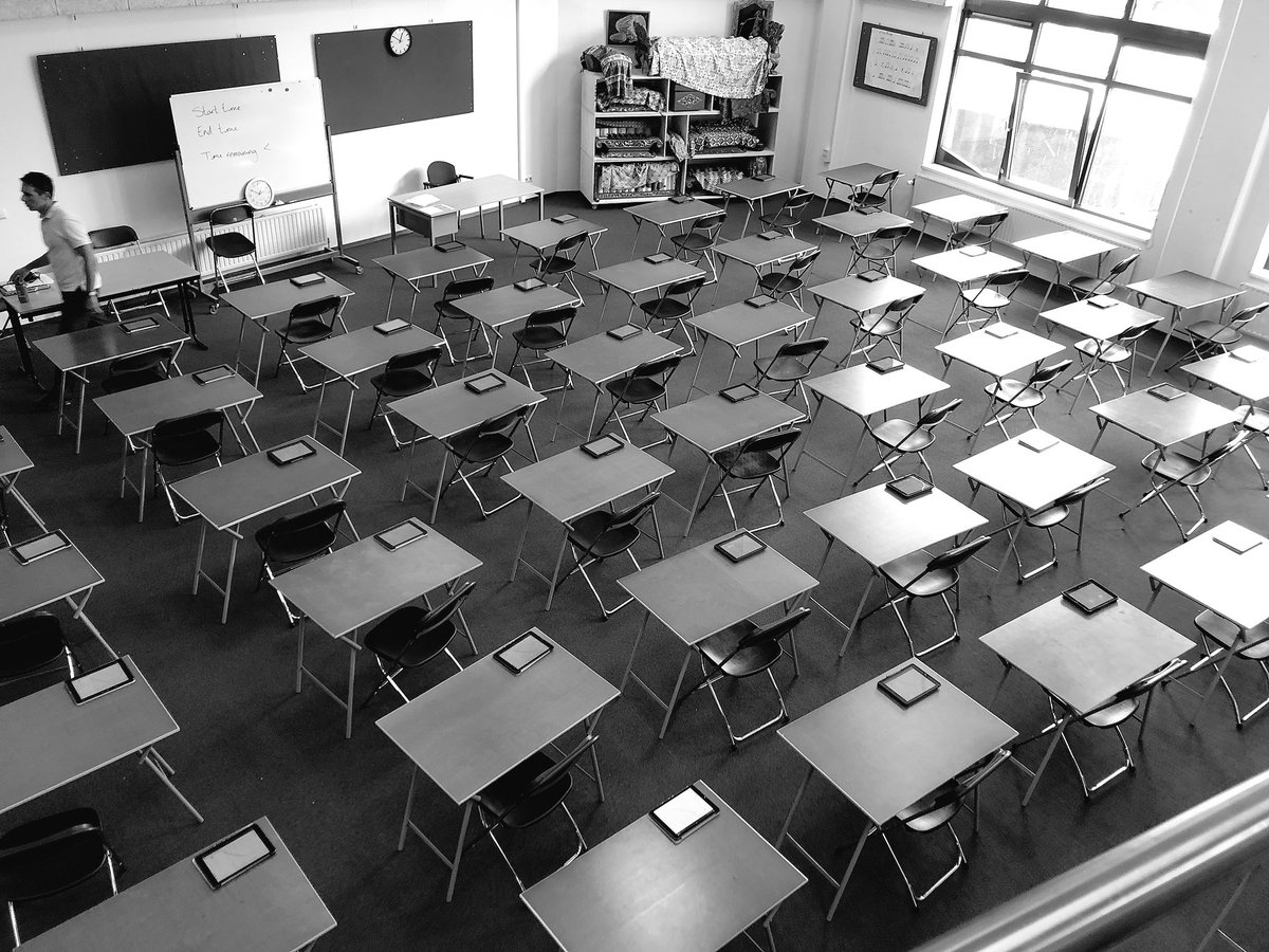 aramski's tweet photo. Exams with use of iPads! 

A first for the @IntlSchoolAdam at today’s Maths exam! >> https://t.co/jvHO2XyOVu

Using @AppleEDU’s #ClassroomApp to lock students in @Desmos for #graphing!

#ISAlearns #AppleEDUchat #ADE2018 #iPadEd https://t.co/jpm0Z8IvZu