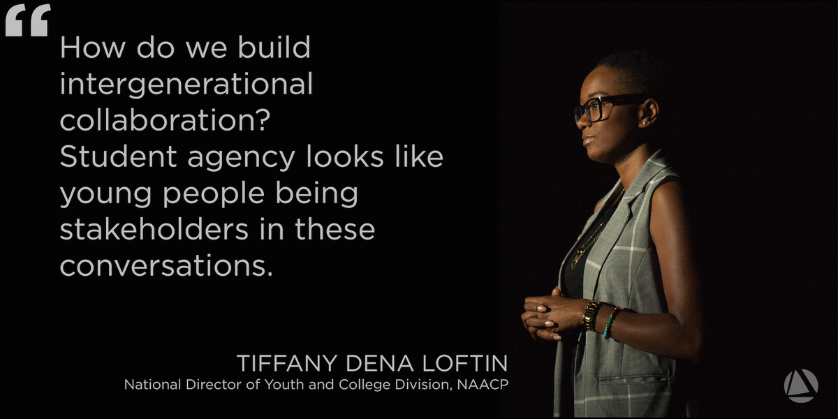 newprofit's tweet photo. The 2018 Gathering of Leaders kicked off with a young leaders panel on the current state of our country and the role that young leaders are playing in the social sector including @Tiffanydloftin of the @NAACP. Click here to watch the full panel: https://t.co/Ws6MMbKybS #NPGoL https://t.co/iXI2bIvL26