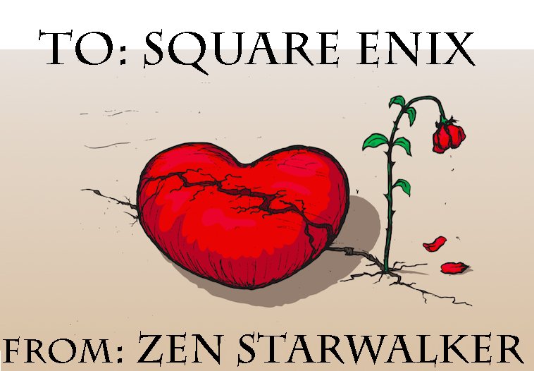 ZenStarwalker's tweet photo. To: @SquareEnix #SquareEnix #finalfantasy #e3 #Gamesop #ign #nolove https://t.co/oJ0Qg6HDjE