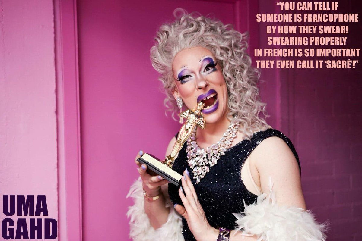 TheBettyDick's tweet photo. Crazy Bitches: La Belle Province Edition is happening in just under two weeks and I’m so thrilled to be joined by BRILLIANT guest co-host @UmaGahd ! Avoid the horrors of La St-Jean this June 24th and join us at @WiggleRoomMtl as we roast QC! TIX: https://t.co/S8zFn6bOzB https://t.co/u1m240Oh3o