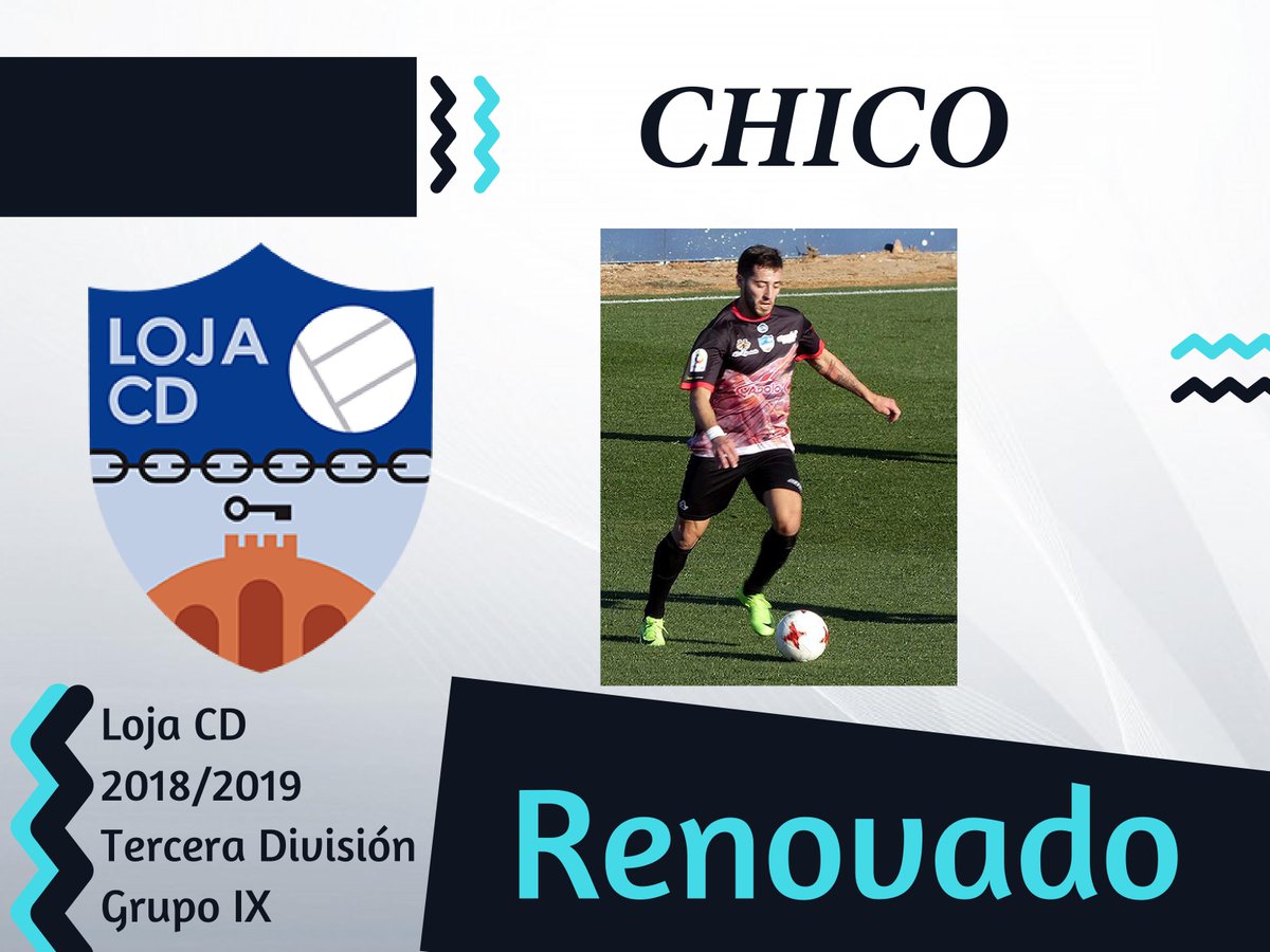 LojaCD's tweet photo. Seguimos con el capítulo de renovaciones en el @LojaCD, se trata de #Chico delantero centro que la pasada temporada anotó 10 dianas, renueva una temporada más con el club lojeño https://t.co/cwxg7zfdTN