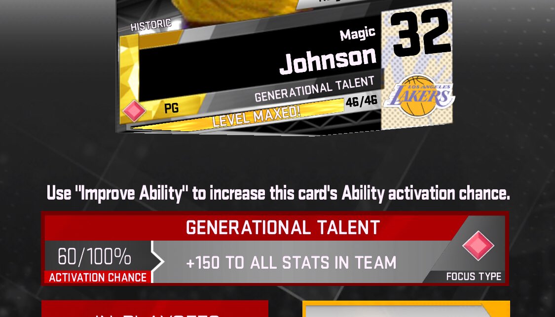 DanielMyNBA2K's tweet photo. @MyNBA2K thx for the quick fix on R3 Magic abilities from +90 to +150! https://t.co/5M71fNbQoJ  #MyNBA2K18 https://t.co/wA6tNKFbad