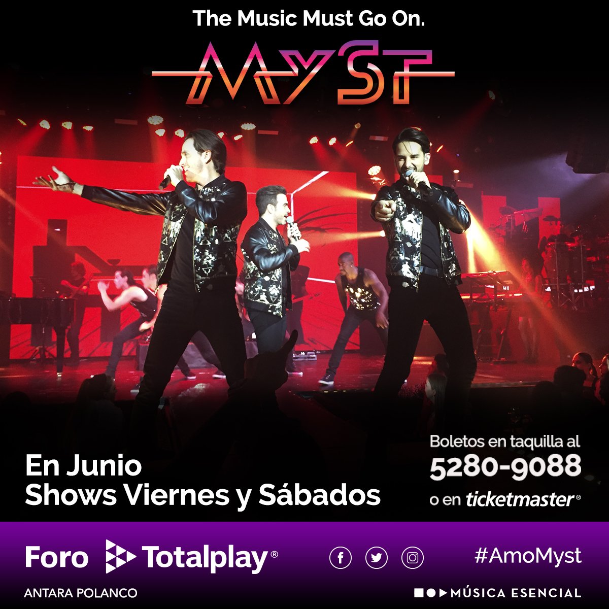 MY_Sound_Track's tweet photo. Un #CorazónPartio se cura en Myst #ViviendoDeNoche
¡Una experiencia Inolvidable! #AmoMyst

Adquiere tus boletos en Taquilla 52809088 o @Ticketmaster_Me https://t.co/z4QxkOFAiT https://t.co/bbFOhKSz0R