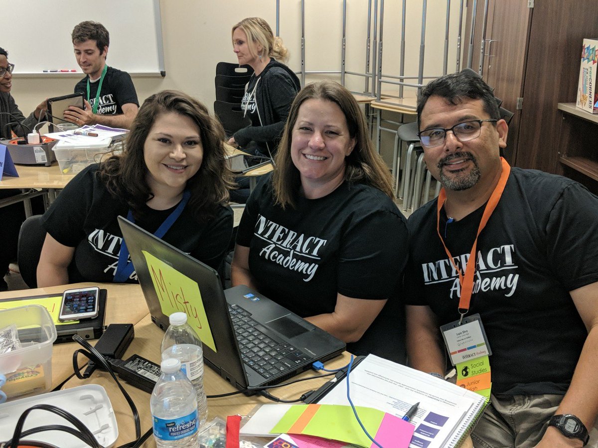 misty__carter's tweet photo. #TeamLCISD #LJHMustangs #dmoreno #lupe20usn Representing at Interact Academy 2018! https://t.co/JZ0ddSjQrD