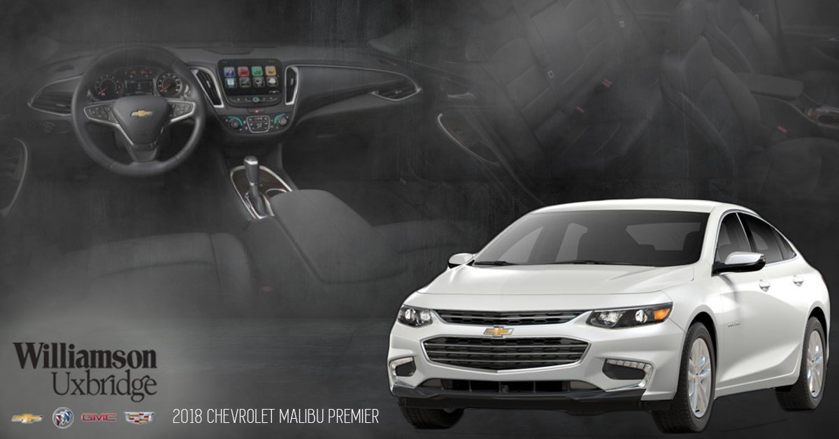 The 2018 Chevrolet Malibu has wireless charging for devices, voice-activated technology featuring Android Auto &amp; Apple CarPlay capability, and available built-in Wi-Fi hotspot for up to 7 devices!  Call us today to test drive: 905.852.3331 More info here: bit.ly/2MhEV1t