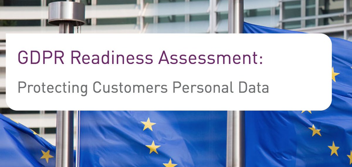 GemaltoSecurity's tweet photo. Are You #GDPR Ready? Our new free assessment tool is designed to help you understand if your organization is #ReadyforGDPR. Try it online now! https://t.co/nRd2tnDYJV #GDPRQuiz https://t.co/AEV37PRVqQ