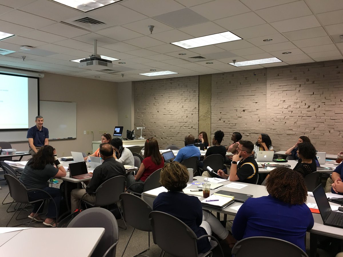 #GASL2018 Summer Institute has kicked off @vupeabody Working on continuous improvement with Dr David Laird. #improvementscience