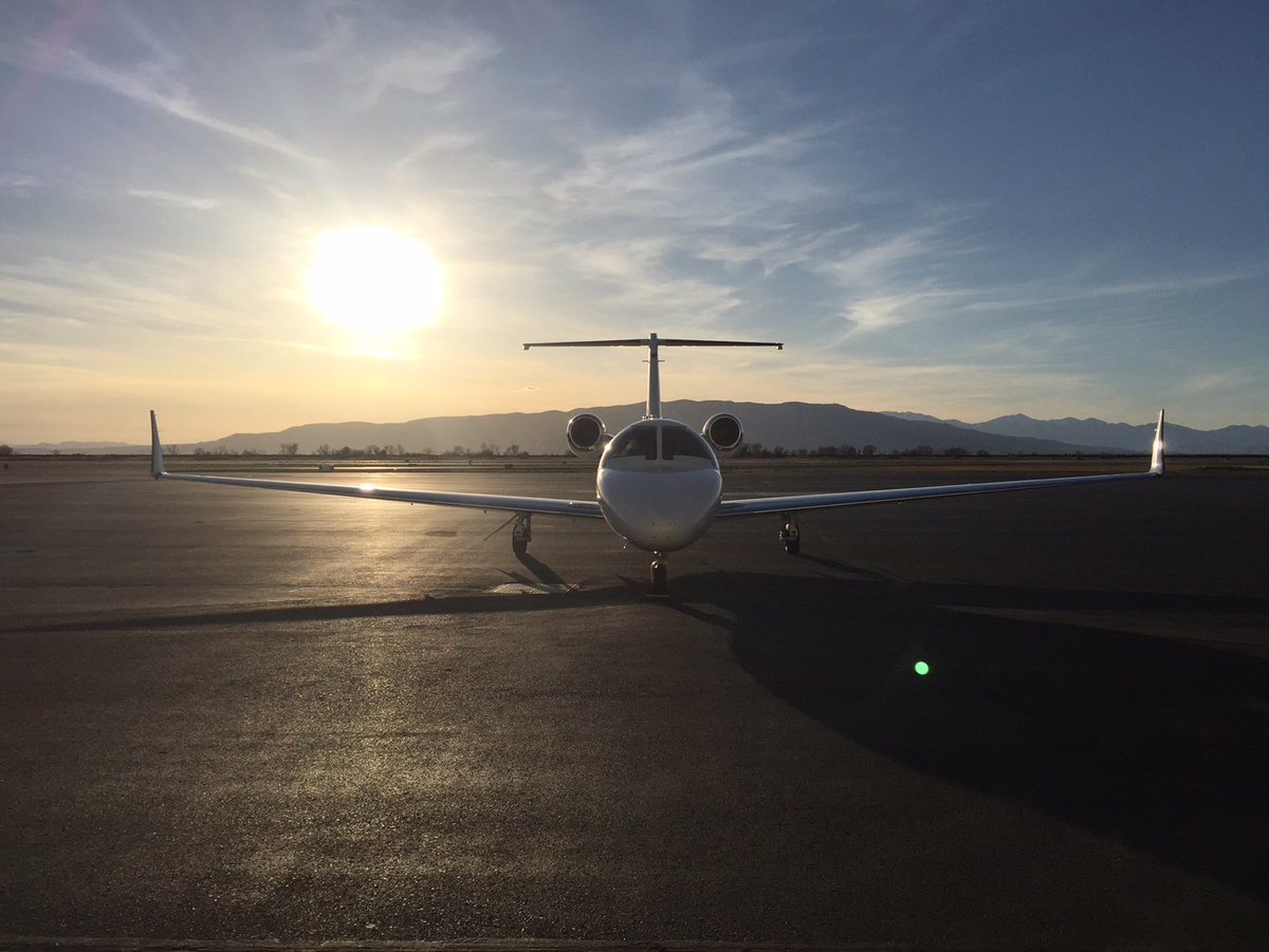DuncanAviation's tweet image. At our Provo location this past week, both Rockwell Collins #ProlineFusion avionics system upgrades and Gogo L3 AVANCE #inflightInternet and #Wifi systems were delivered for the first time, with a squawk-free test flight. Great job guys! #bizav #bizjet