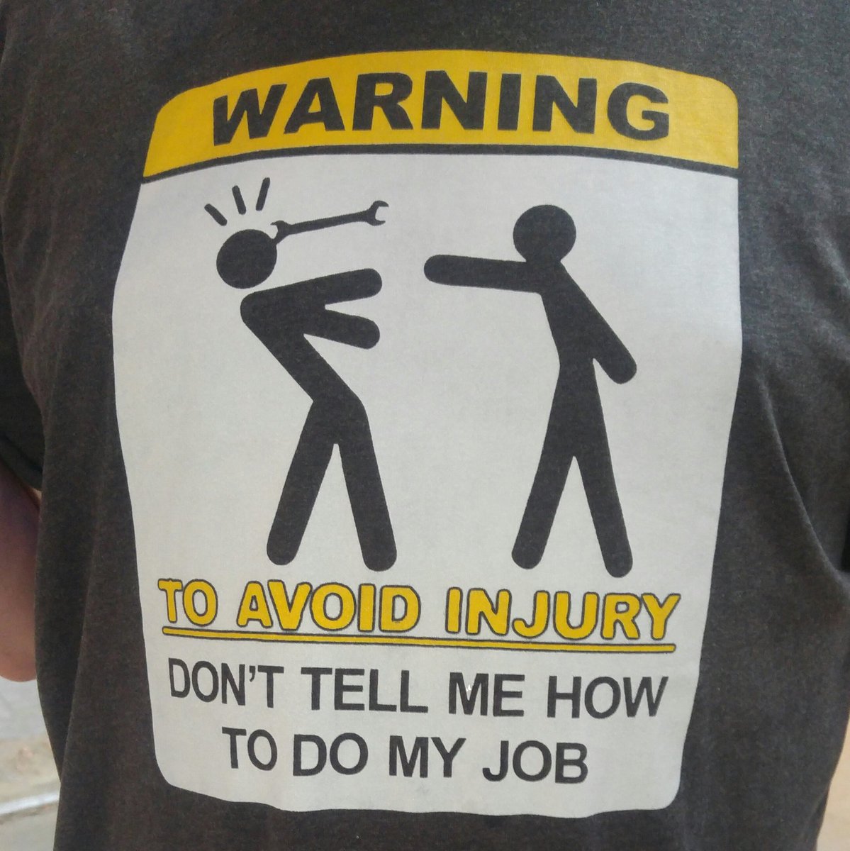 oraesque's tweet image. T-Shirt spotted @ #tech18 👍 #nloug_tech18 #techexperience