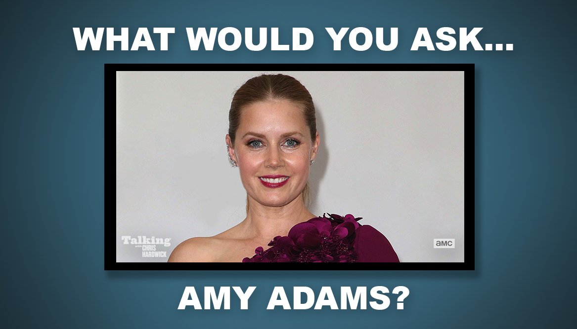 Now’s your chance to ask Amy Adams anything about her amazing career. Send in your questions about her upcoming HBO series - #SharpObjects, #Arrival, #AmericanHustle, or #TheFighter. Find out how you can be in the live studio audience: 1iota.com/Event/63971/Re…