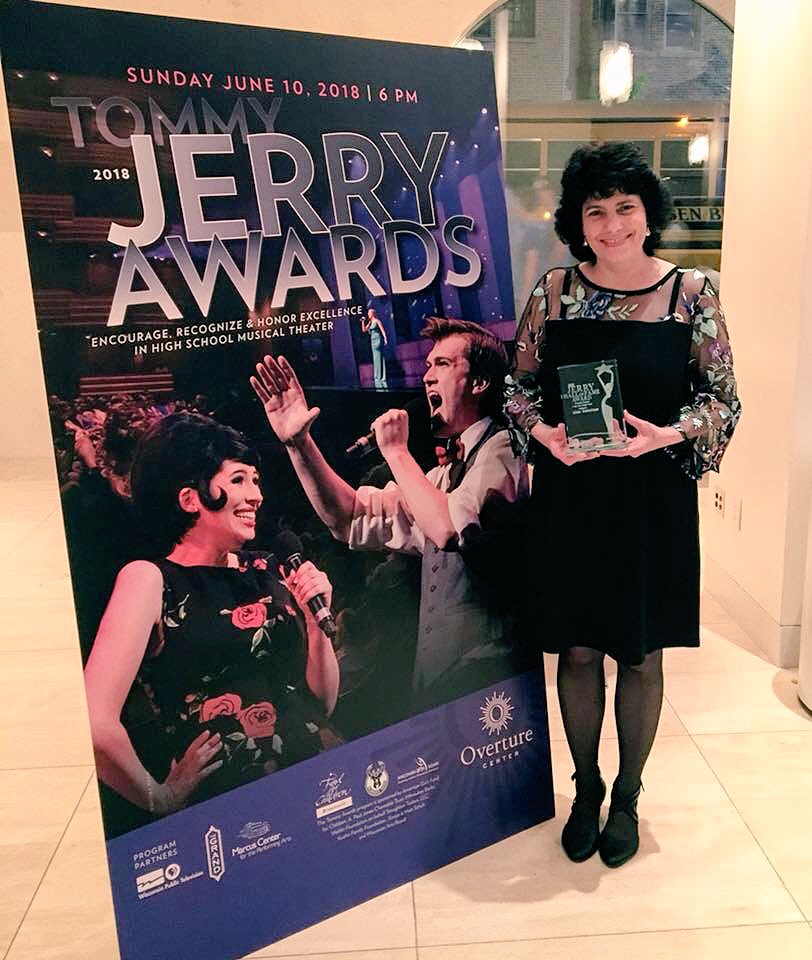 LMTRI_M's tweet photo. Congratulations to the entire cast and crew of “The Drowsy Chaperone” as they received their Jerry Award for “Outstanding Musical!” 🎭
There was also a special surprise as the director, Linda Heimstreet, was inducted into the Jerry Awards Hall of Fame- Congrats! https://t.co/BNsP9xWW3O