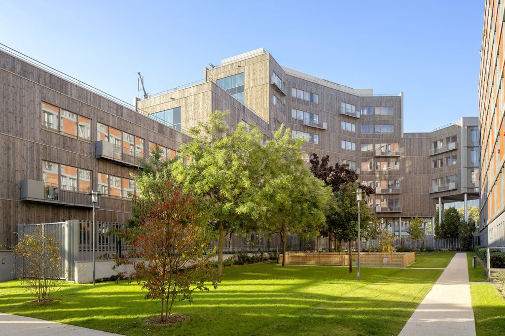 artandbuild's tweet photo. Proud to receive a prize at the Ile-de-France Timber Trophies ceremony for the first high-rise office building built in mass timber in Paris! #commitmenttoinnovation #creatingaddedvaluethrougharchitecture https://t.co/RuPdYlgq7e