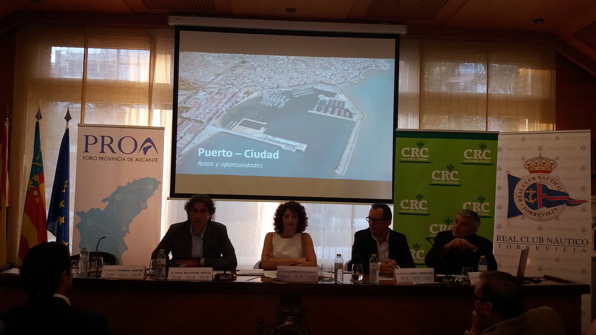UPAAlicante's tweet photo. Rafael Ballester Cecilia, Presidente de INECA en la Mesa Redonda PUERTO Y CIUDAD con Retos y Oportunidades. #FOROPROAPUERTOYCIUDAD https://t.co/Y0dhbIJdB9
