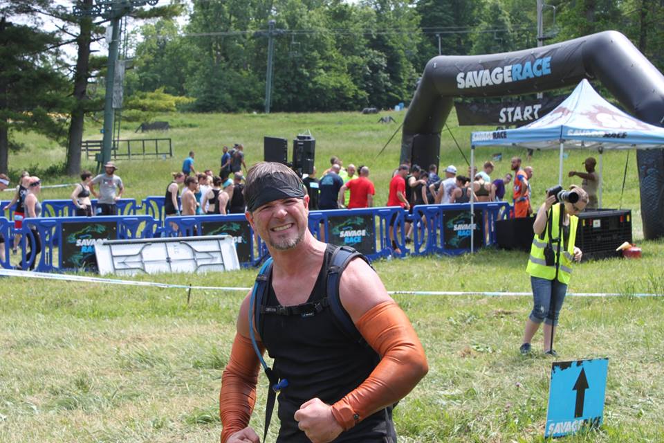 SteveDubusky's tweet photo. My daughter &amp; I ran the #SavageRace Saturday in Zanesfield, OH.
Great experience -- still recovering.  B-)
#LikeFatherLikeDaughter
#SavageRaceOhio
@SavageRace https://t.co/xFX1y2xnLi