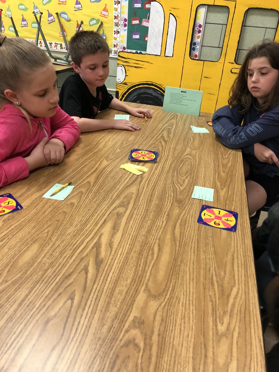 4th grade Challenge 24 tournament! The top 2 players will play the top 2 5th grade students tomorrow #GCPride