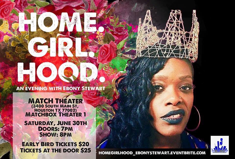 SavannahBlueAnO's tweet photo. Savannah Blue Arts and Outreach is proud to announce this incredible show with the one and only Ebony Stewart. HOME.GIRL.HOOD will bring to the Theater a new twist on the beauty of the Arts with all her black girl magic...tickets @ https://t.co/7zzpPFA26u https://t.co/5PmDHetybF