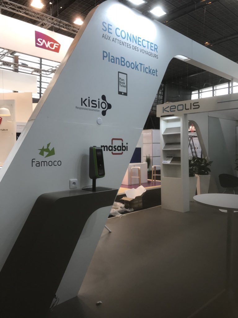 bbilloud's tweet photo. #TP2018 @KisioDigital team will attend the European #mobility exhibition in Paris, June 12-14 🚌🚃🚠🚴🚄🛴🚊🚂🚘🚕🚏
Meet us at @groupekeolis booth F26 with our partner @famoco to show #FX900 new light validator, make #PlanBookTicket #MaaS mobile app demo 
Hope to see you there! https://t.co/CUQPgwJhCf